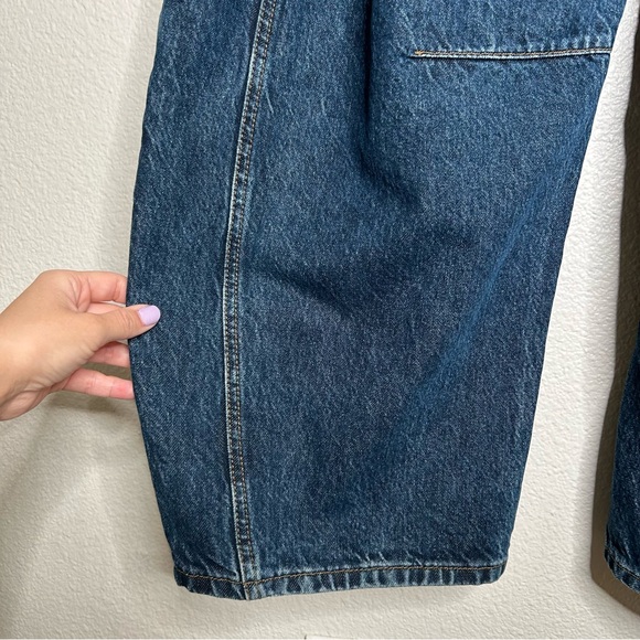 Free People - We the Free Good Luck Mid Rise Barrel Jeans 29 - Picture 10 of 13